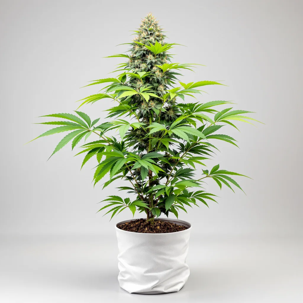 Black Demon OG 72% indica / 28% sativa flower with visible trichomes