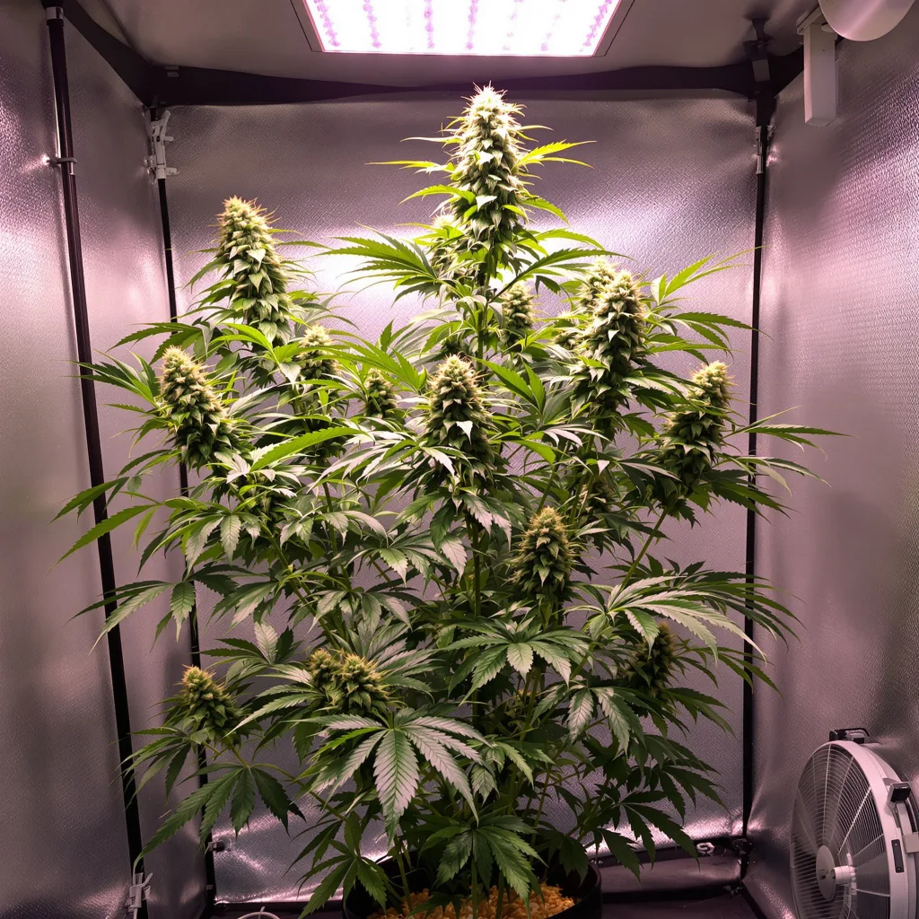 Black Jack cannabis plant in flowering stage — 150-200 cm feminized