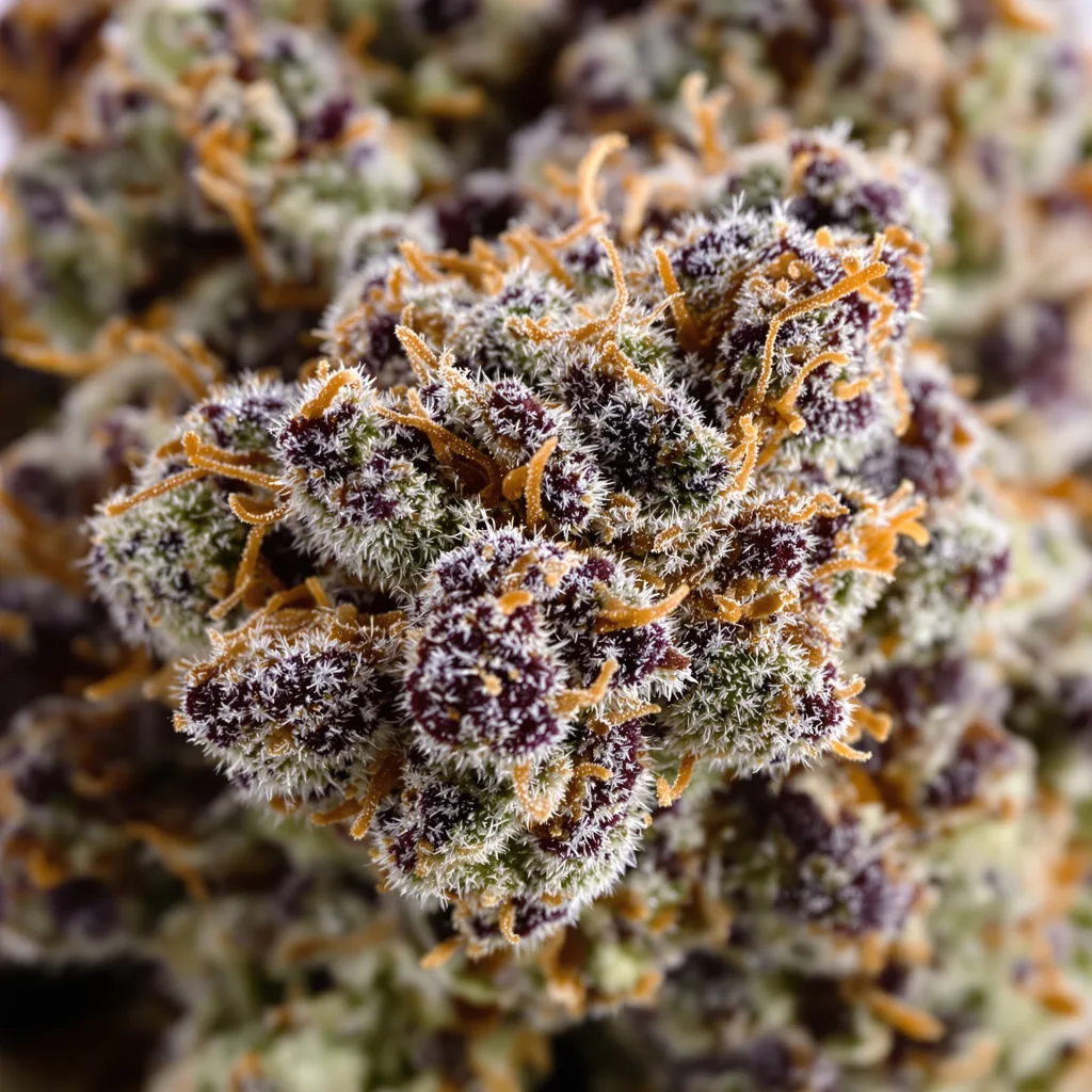 Black Water Purple OG Cheese cannabis plant in flowering stage, 90-130 cm feminized