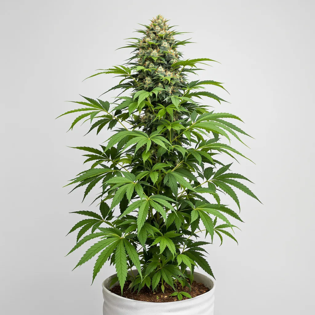 Blackberry Bubble 86% indica / 14% sativa flower with visible trichomes