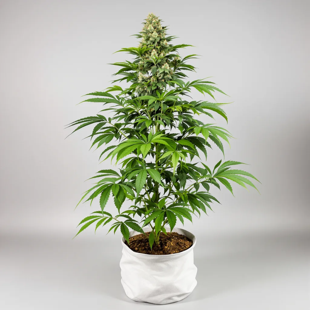 Blackberry Cream 78% indica / 22% sativa flower with visible trichomes