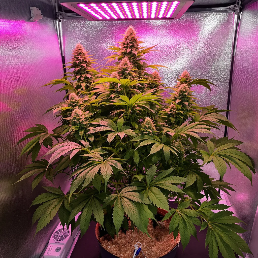 Blackberry Rhino cannabis plant in flowering stage, 90-130 cm feminized