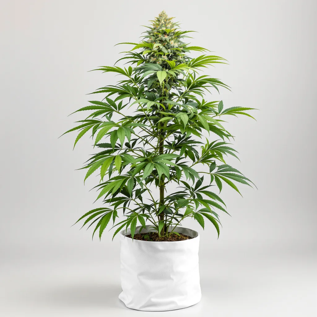 Blackwater 83% indica / 17% sativa flower with visible trichomes
