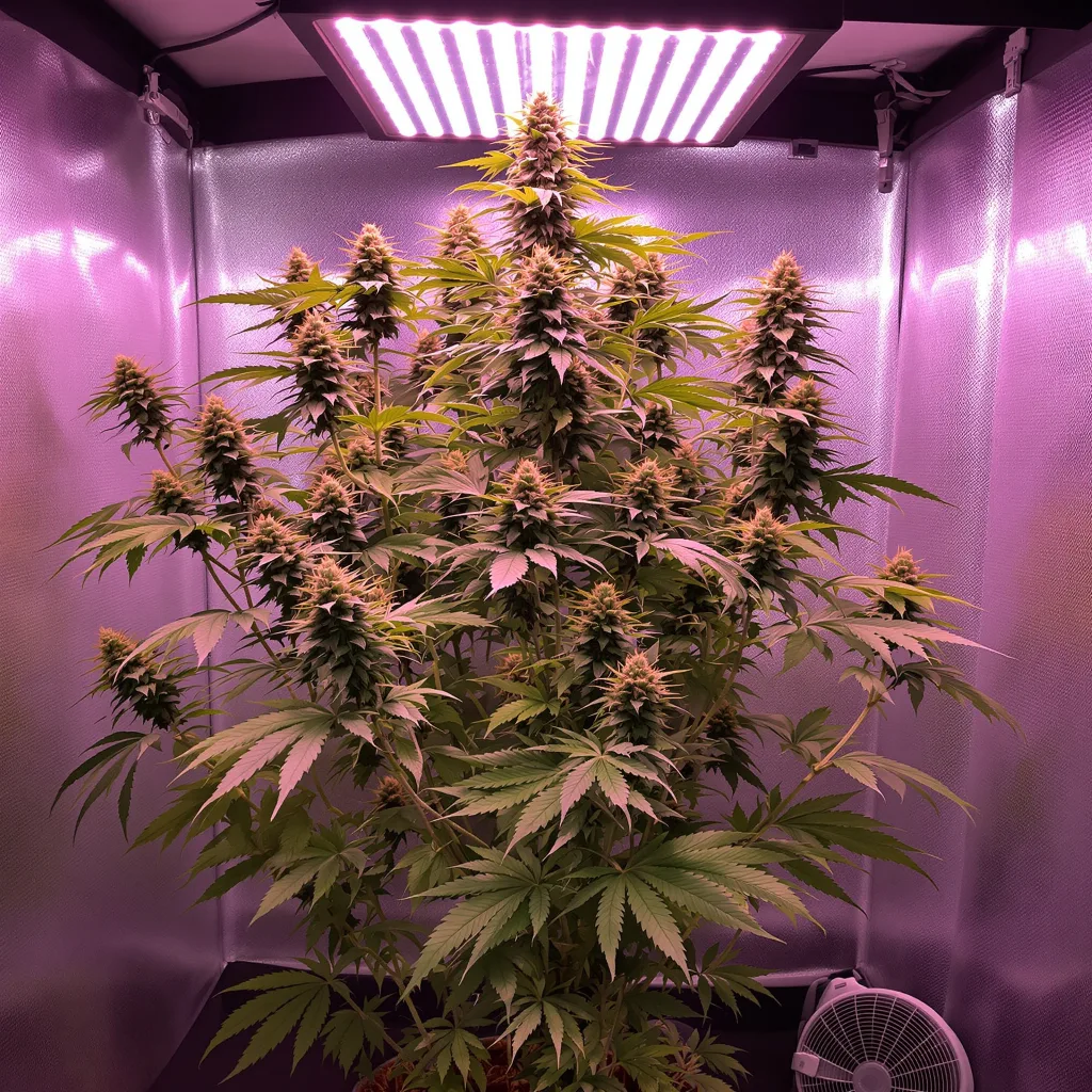Blue Diamond cannabis plant in flowering stage, 150-200 cm feminized