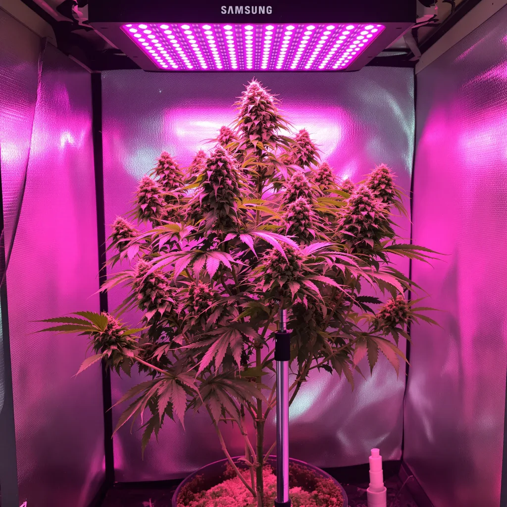 Blue Dragon cannabis plant in flowering stage, 120-180 cm feminized