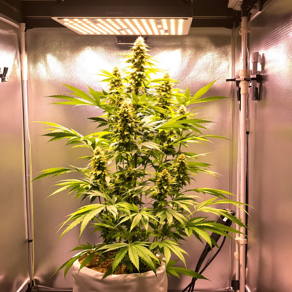 Blue Dream cannabis plant in flowering stage — 150-200 cm feminized