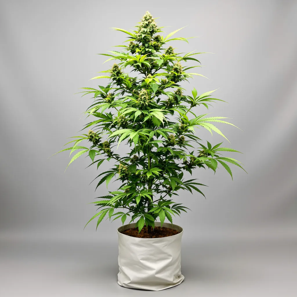 Blue Jay Way 63% indica / 37% sativa flower with visible trichomes