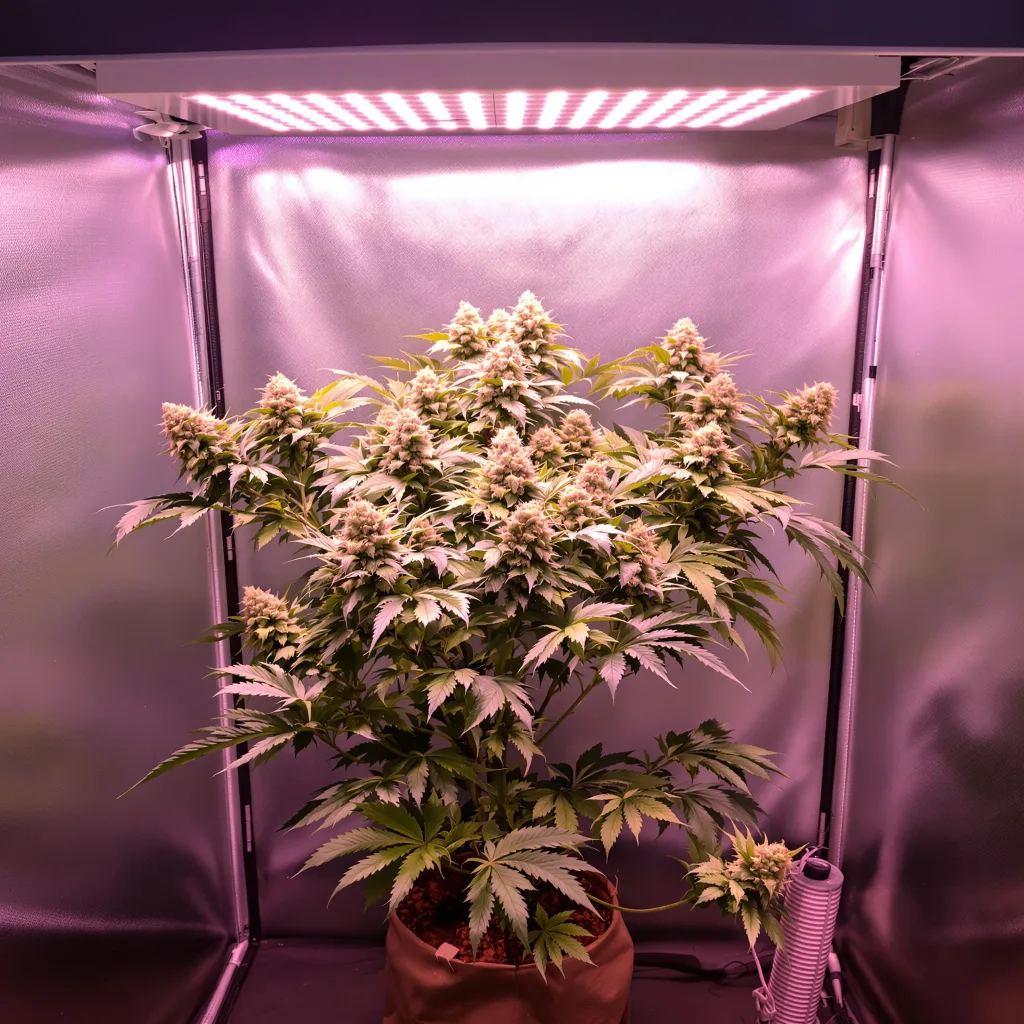 Blueberry cannabis plant in flowering stage, 60-100 cm autoflower