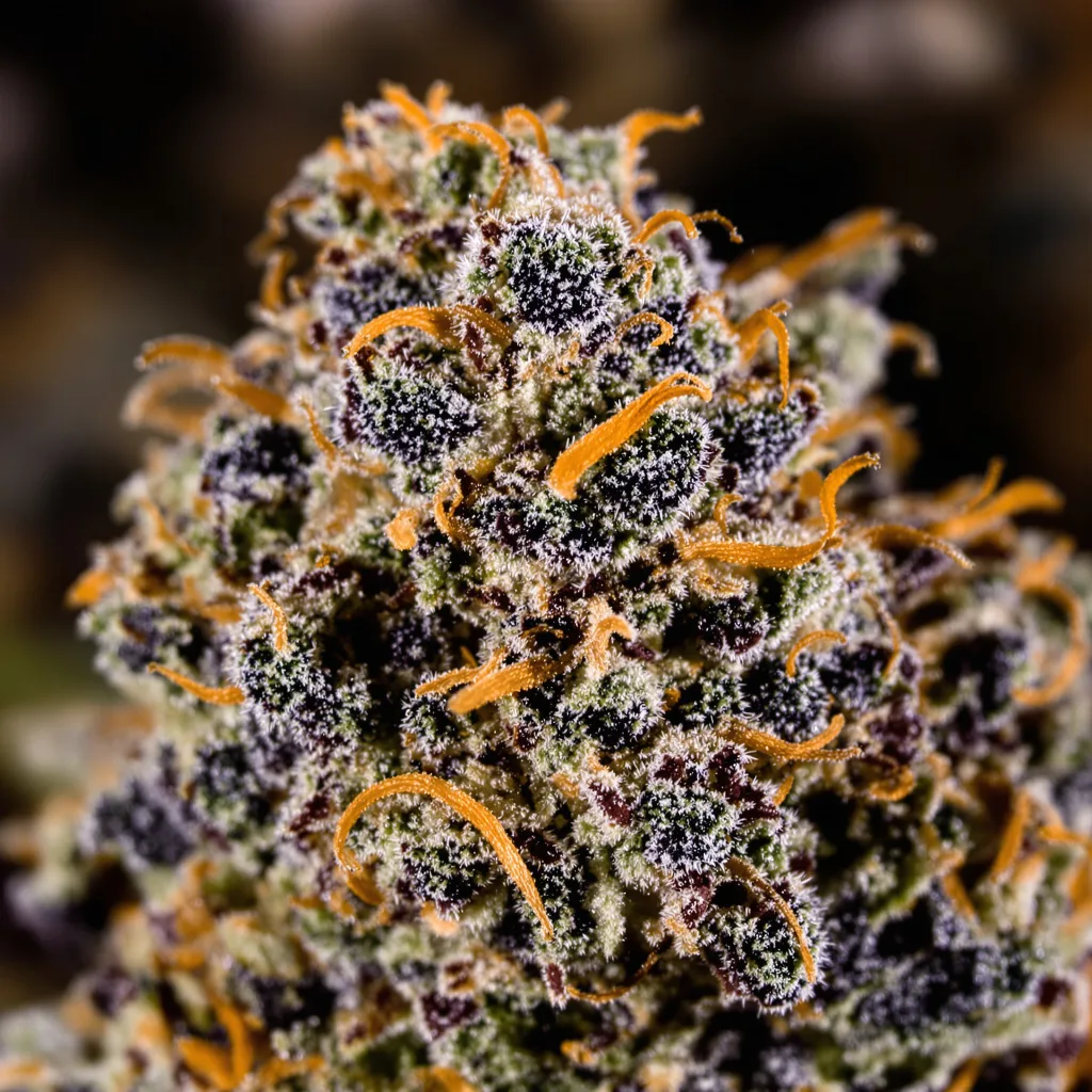 Brains Damage cannabis plant in flowering stage, 90-130 cm feminized