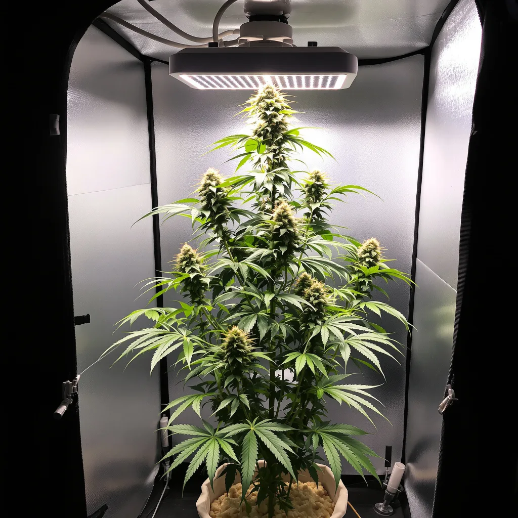 Bubblegum Haze cannabis plant in flowering stage — 150-200 cm feminized