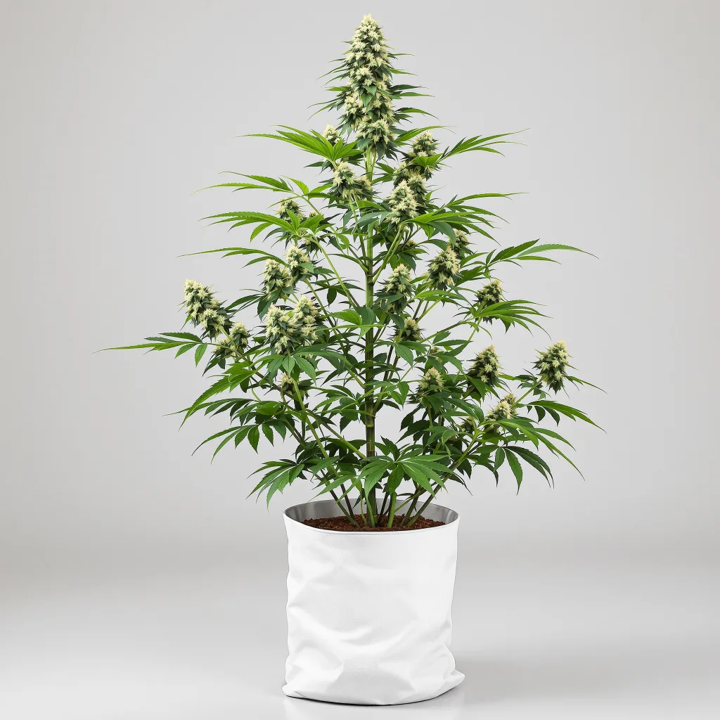 Bugatti cannabis bud close-up showing dense forest-green nugs