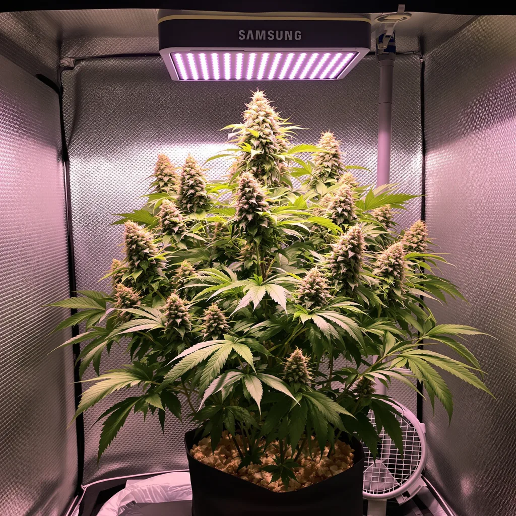 Burkle cannabis plant in flowering stage, 90-130 cm feminized