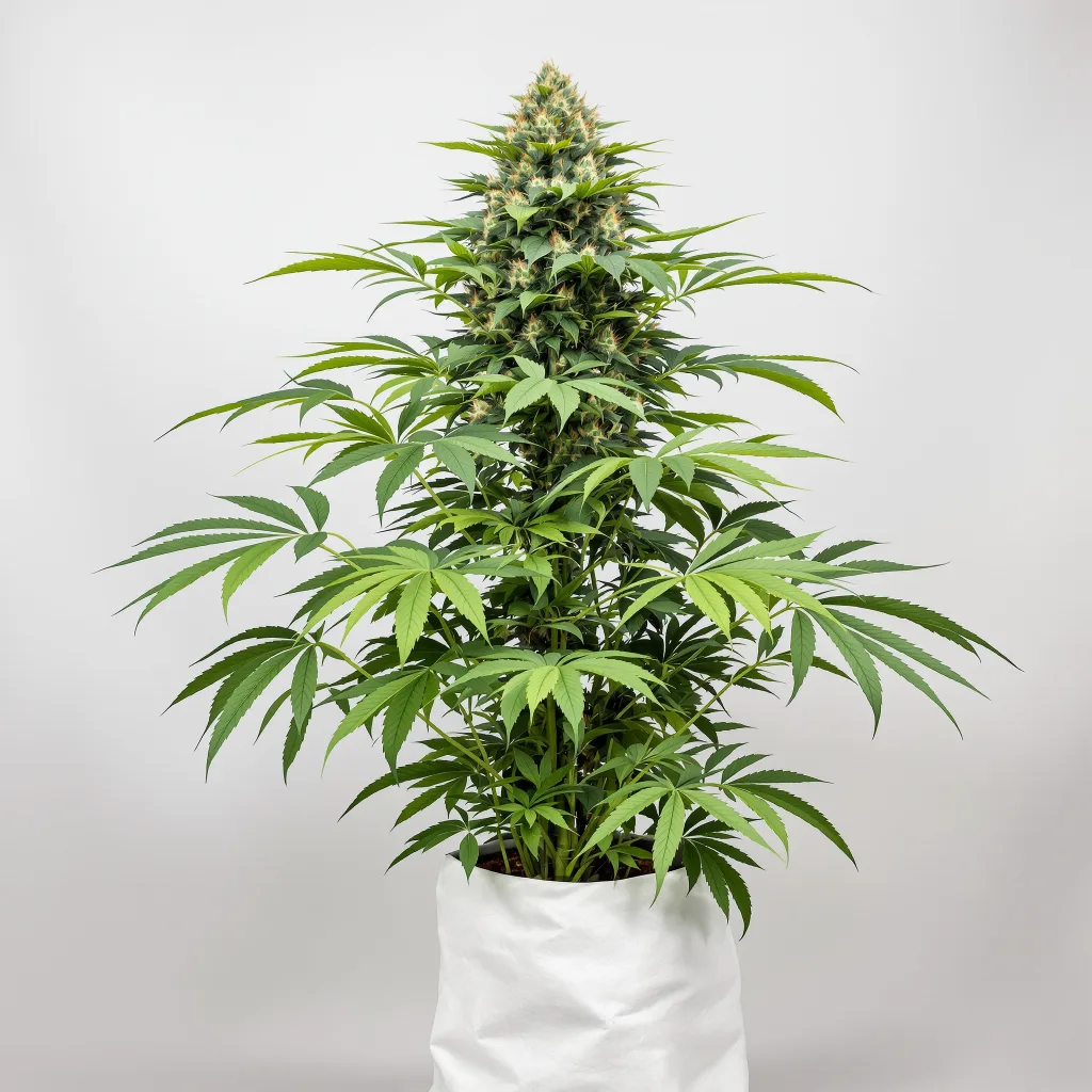 Casper OG 71% indica / 29% sativa flower with visible trichomes