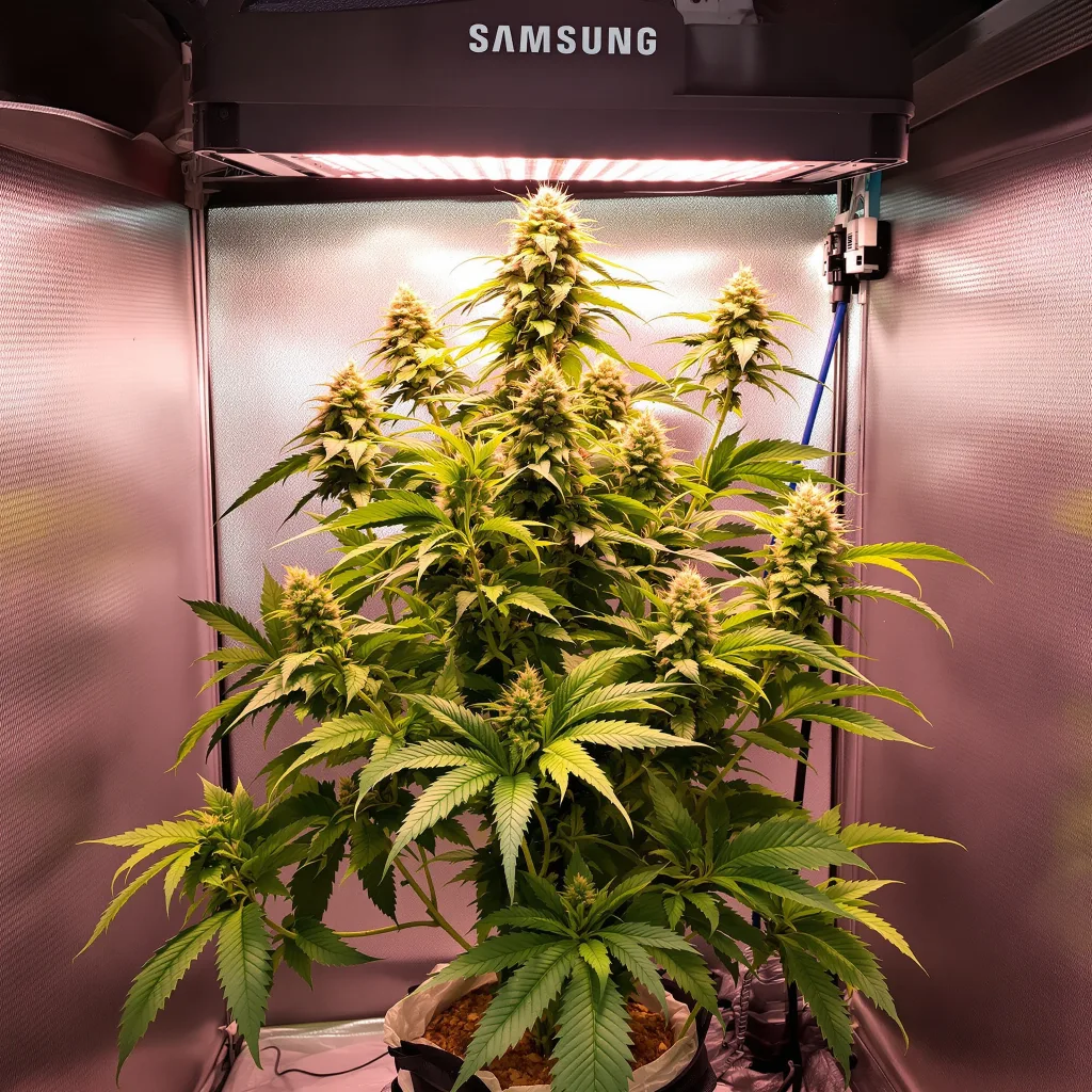 Casper OG cannabis plant in flowering stage, 90-130 cm feminized