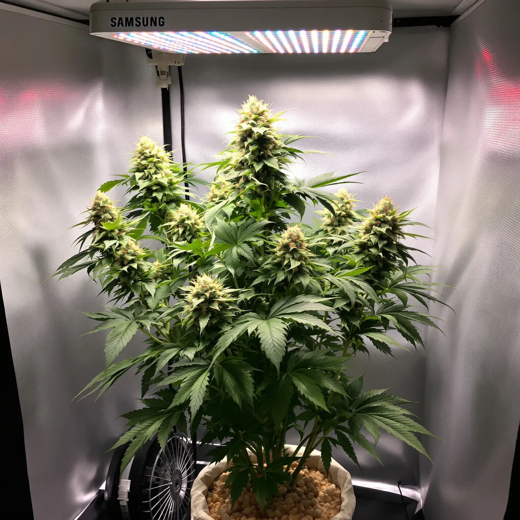 Cherry Chem cannabis plant in flowering stage, 120-180 cm feminized