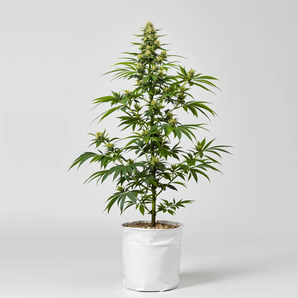 Cherry Diesel 50% indica / 50% sativa flower with visible trichomes