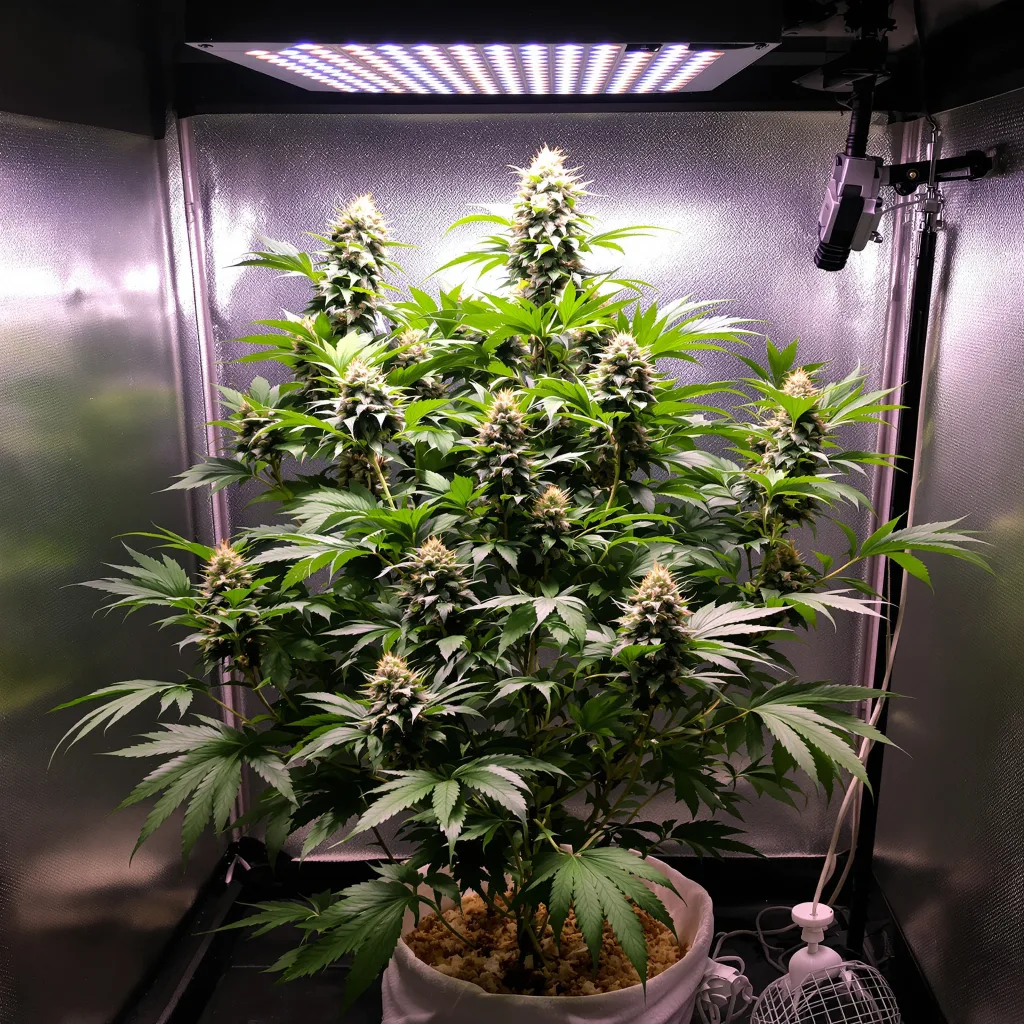 Cherry OG cannabis plant in flowering stage, 90-130 cm feminized
