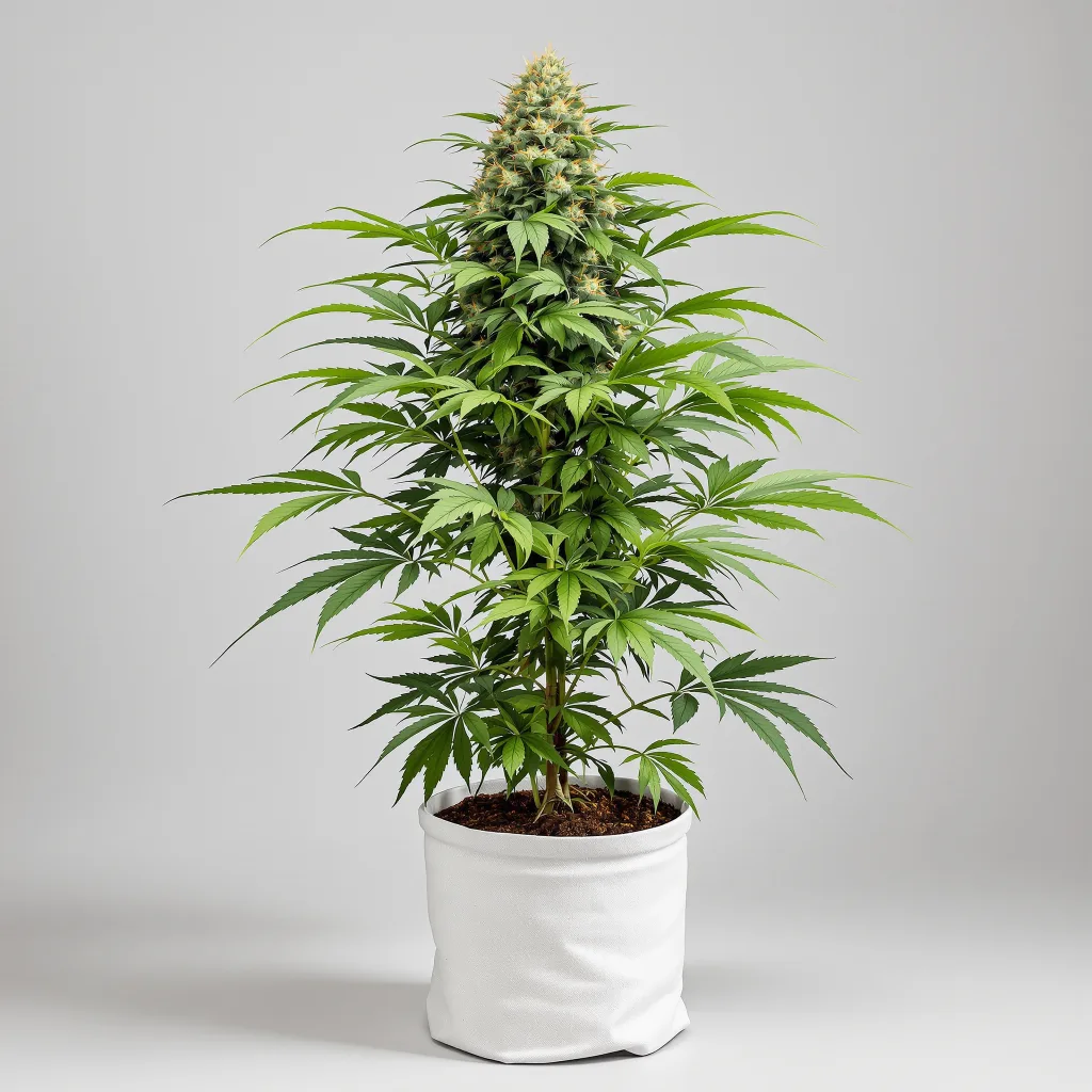 Chiesel 66% indica / 34% sativa flower with visible trichomes
