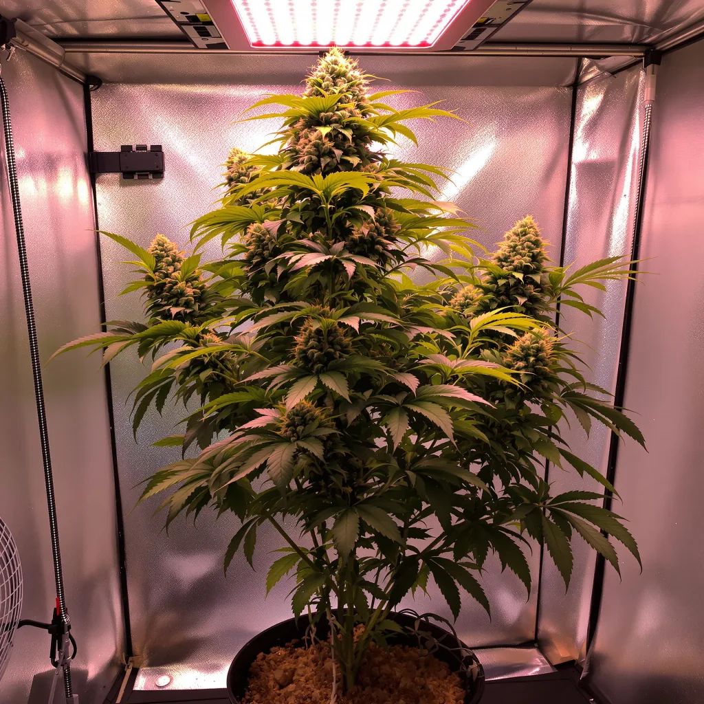 China Yunnan cannabis plant in flowering stage, 60-100 cm autoflower