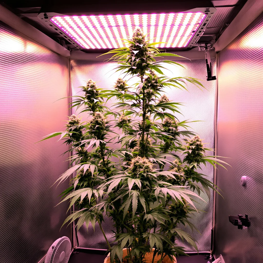 Cinderella 99 cannabis plant in flowering stage, 150-200 cm feminized