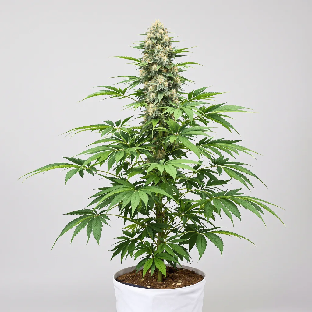 Cinex 30% indica / 60% sativa flower with visible trichomes