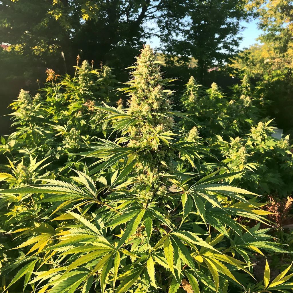 Cinex cannabis plant in flowering stage — 120-180 cm feminized