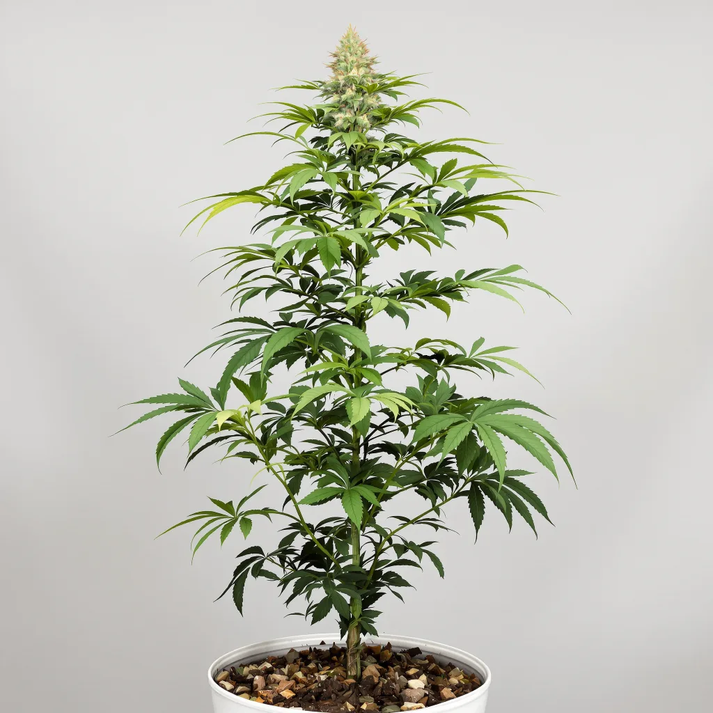 Colombian Gold 40% indica / 60% sativa flower with visible trichomes