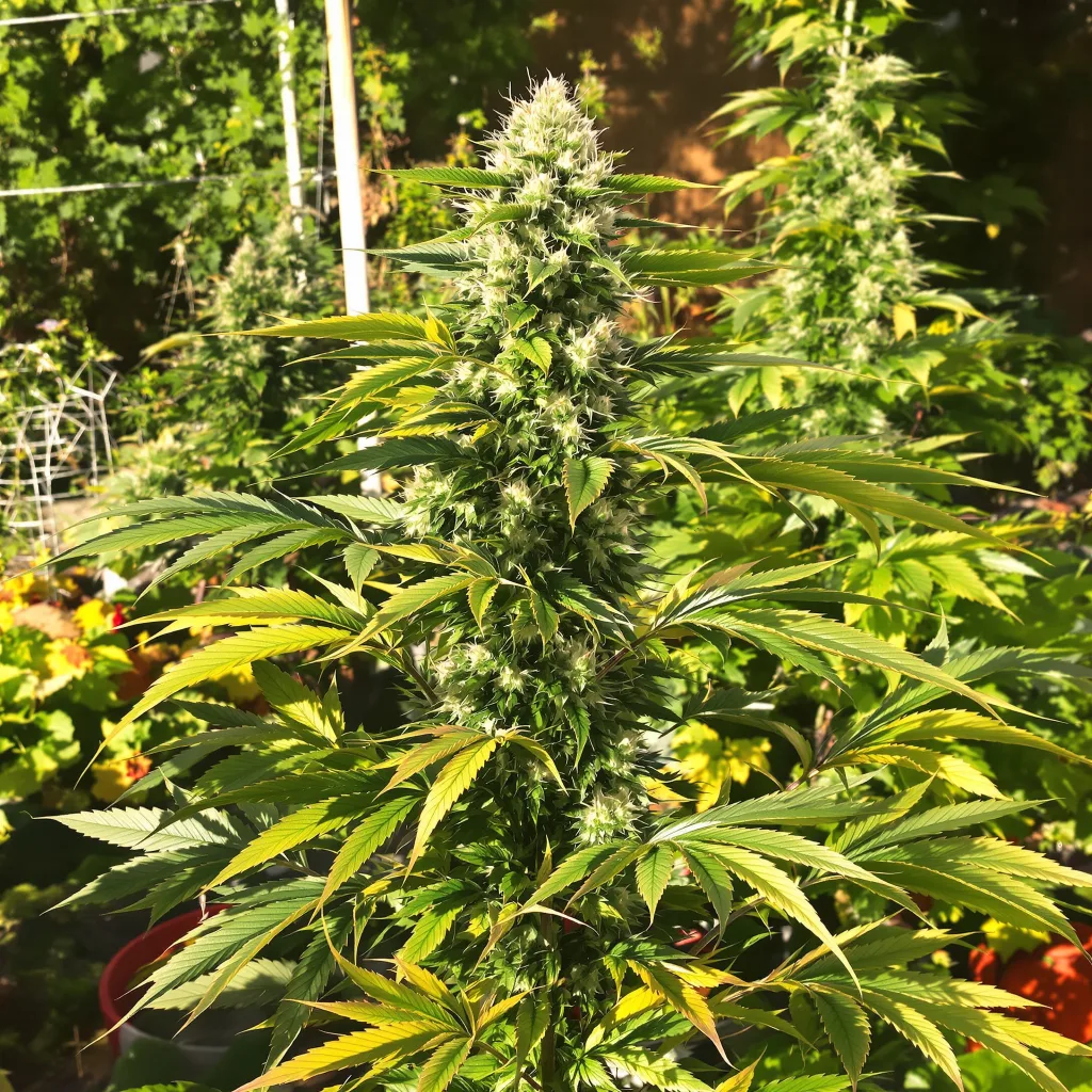 Colombian Gold cannabis plant in flowering stage, 120-180 cm feminized