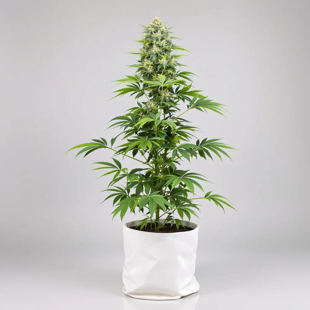 Cookies Kush cannabis bud close-up showing dense purple-tinged calyxes