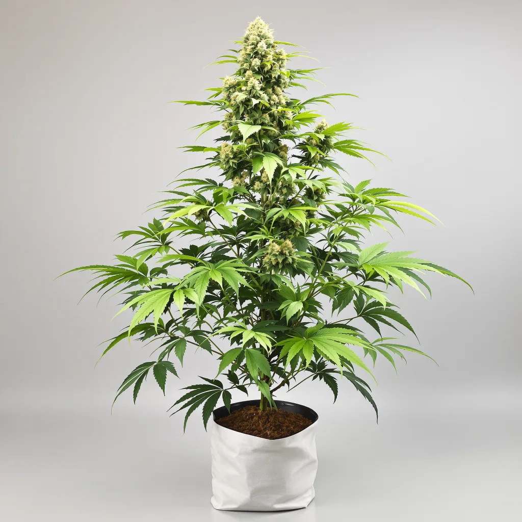 Couch Lock Mixpack cannabis bud close-up showing balanced bud structure with frosted trichomes