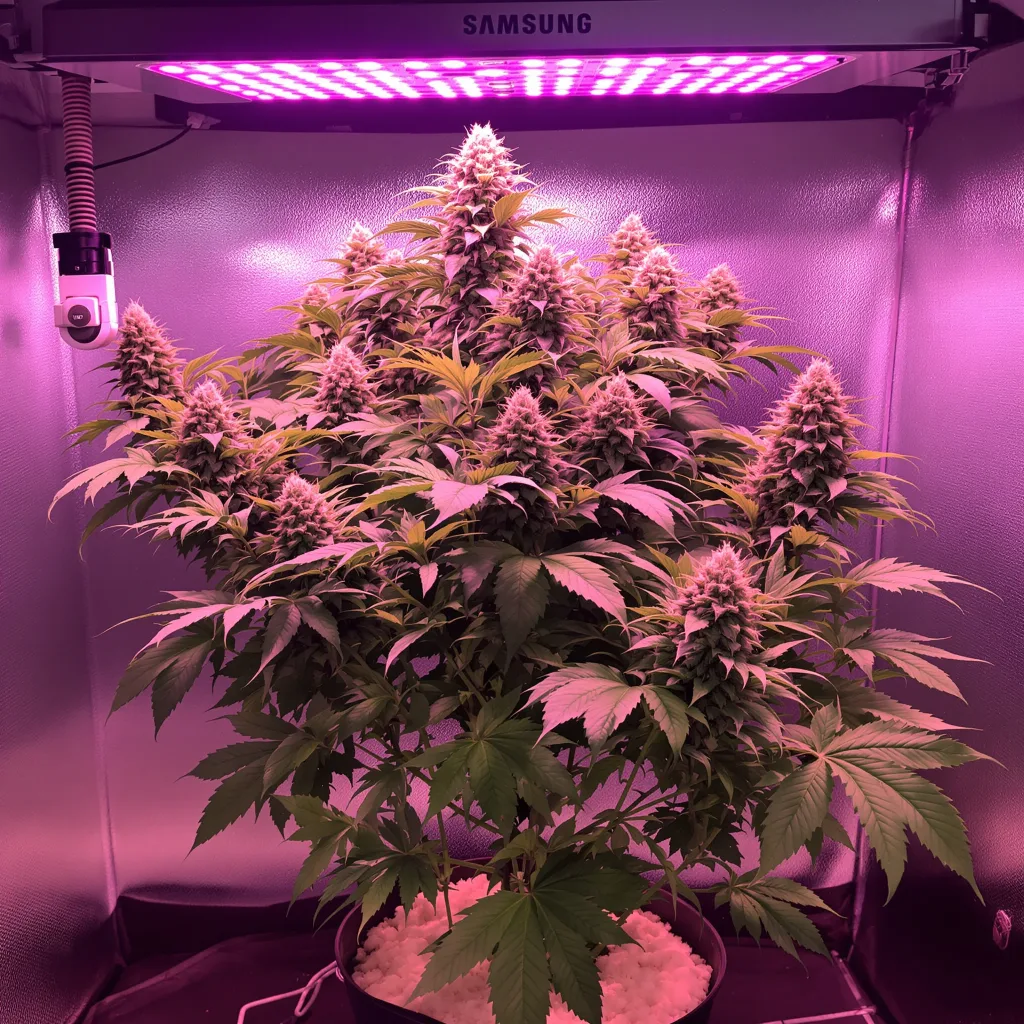 Critical Fast Bud cannabis plant in flowering stage, 60-100 cm autoflower