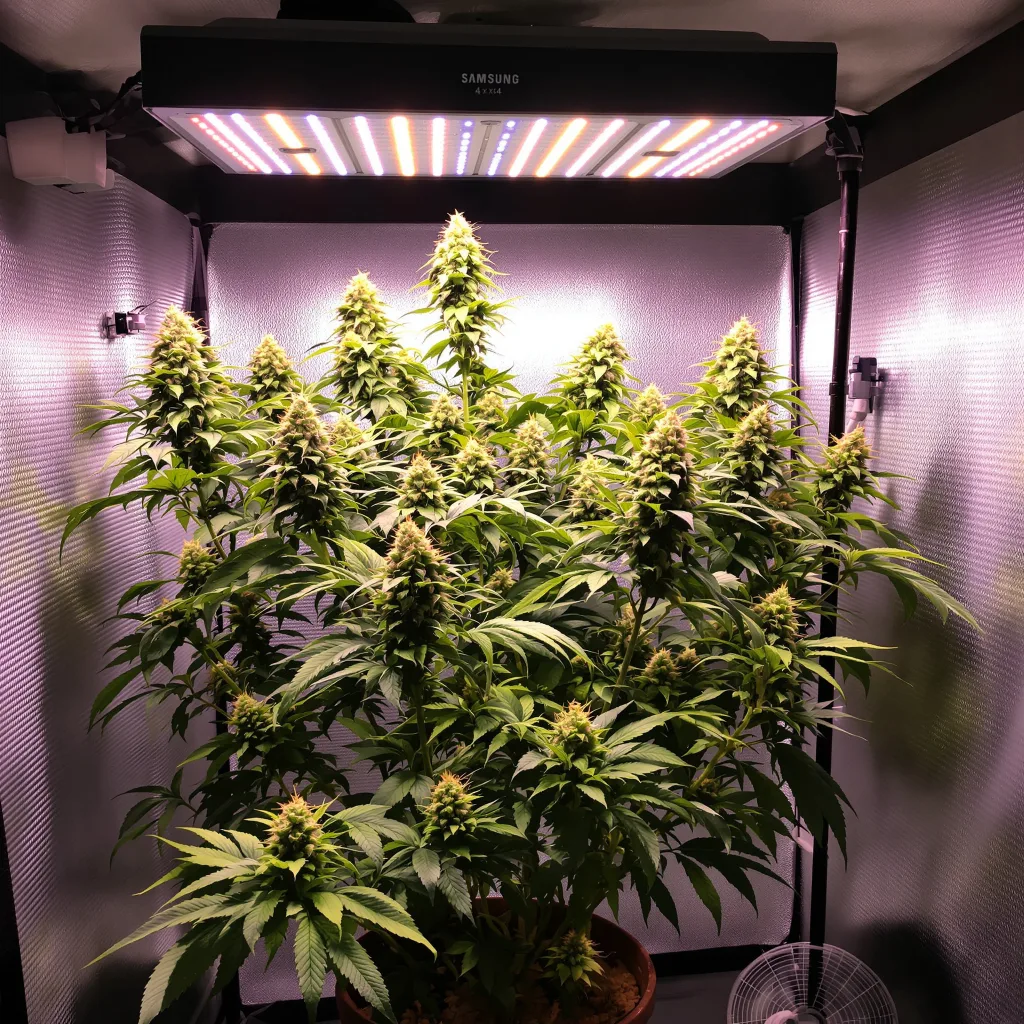 Critical Jack cannabis plant in flowering stage, 120-180 cm feminized