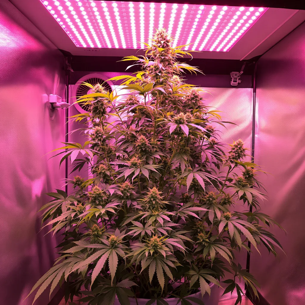 Damnesia cannabis plant in flowering stage, 60-100 cm autoflower