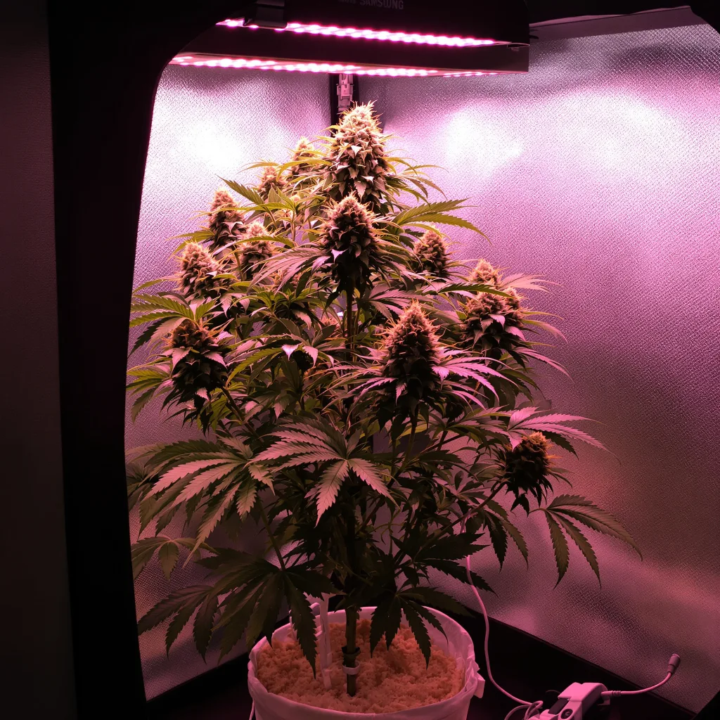 Deadwood cannabis plant in flowering stage, 60-100 cm autoflower