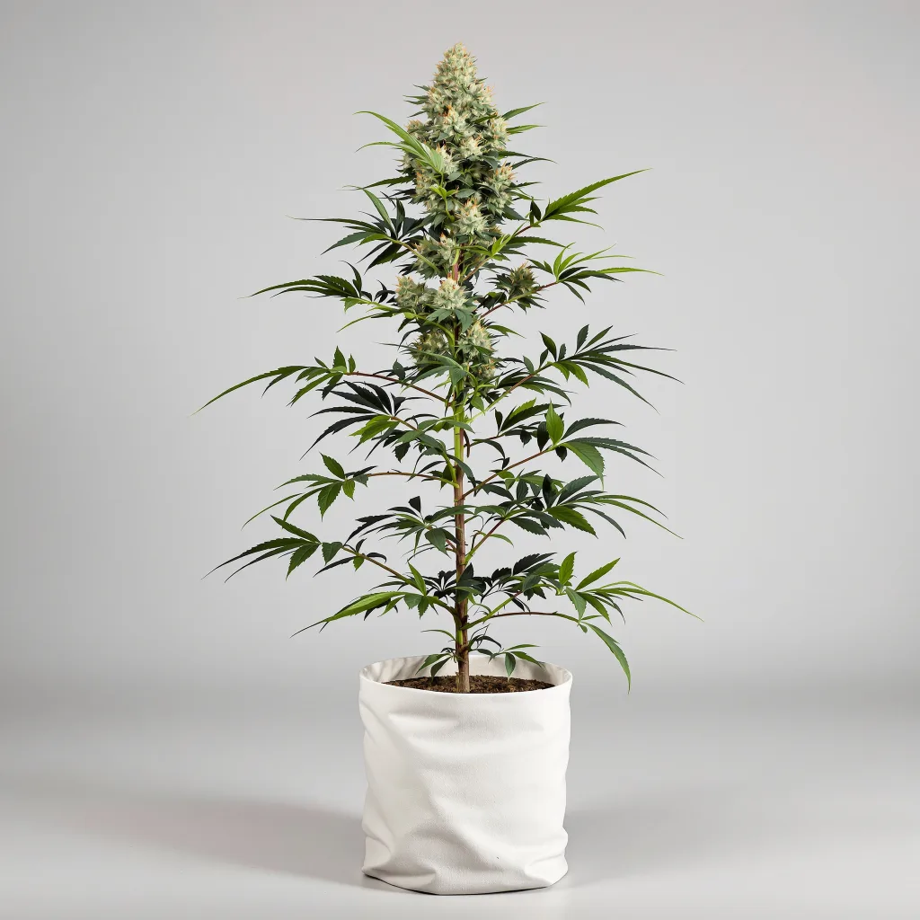 Do-Si-Dos 50% indica / 40% sativa flower with visible trichomes
