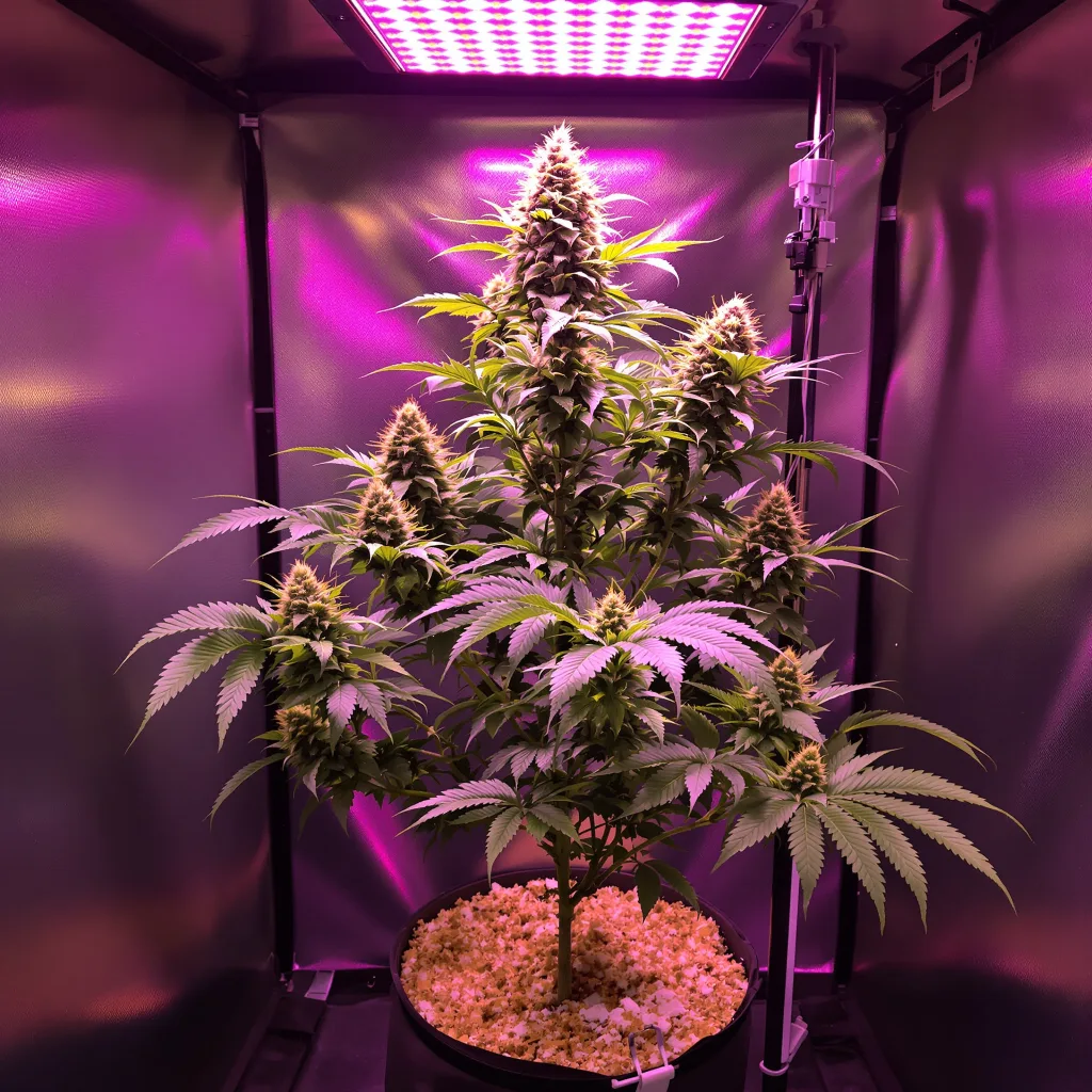 Double OG cannabis plant in flowering stage — 90-130 cm feminized