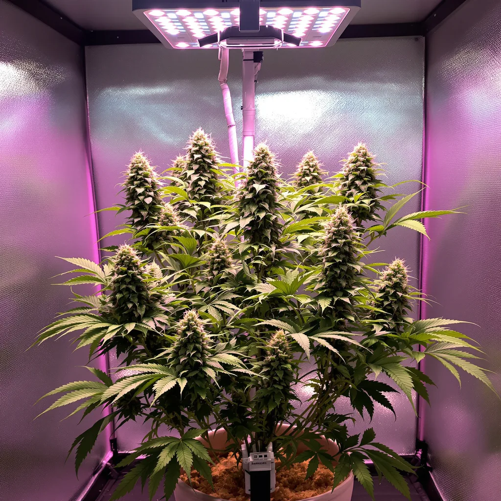 Dream Berry cannabis plant in flowering stage, 60-100 cm autoflower