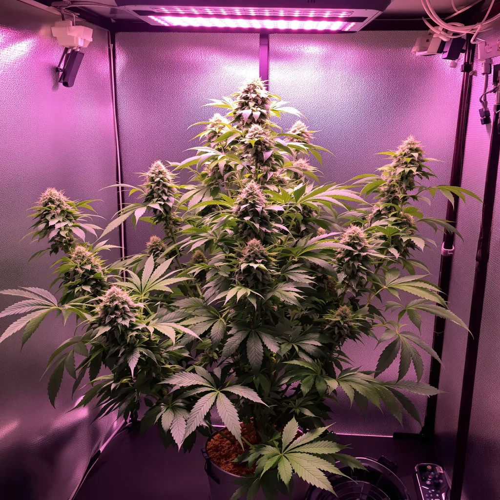 Dream Berry cannabis plant in flowering stage — 90-130 cm feminized