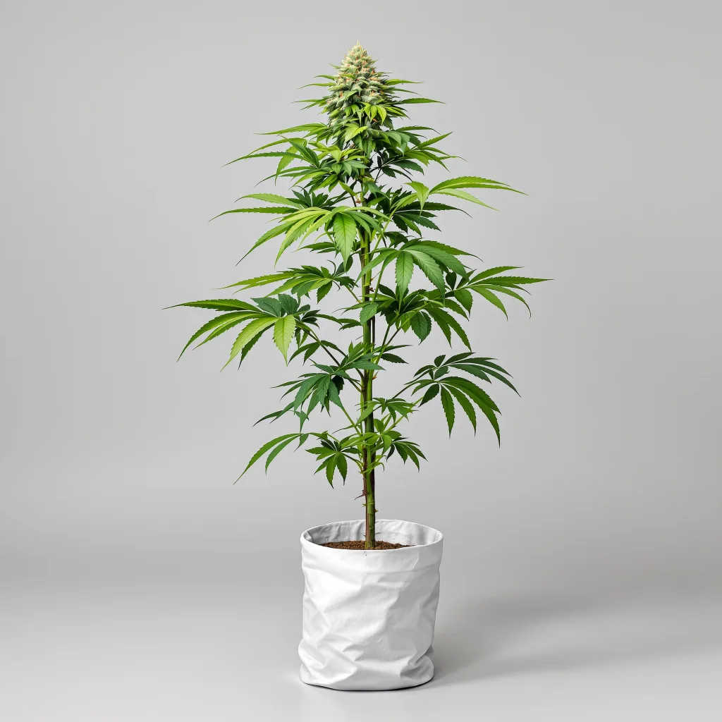 Future 45% indica / 55% sativa flower with visible trichomes