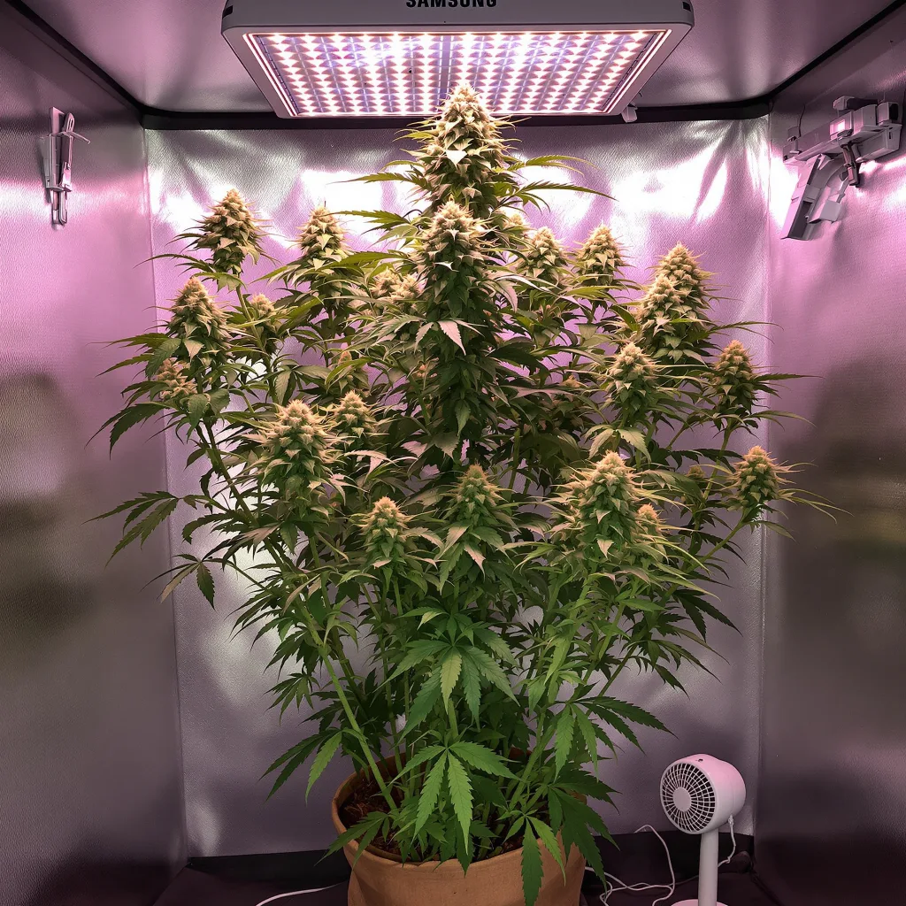 Future cannabis plant in flowering stage, 120-180 cm feminized