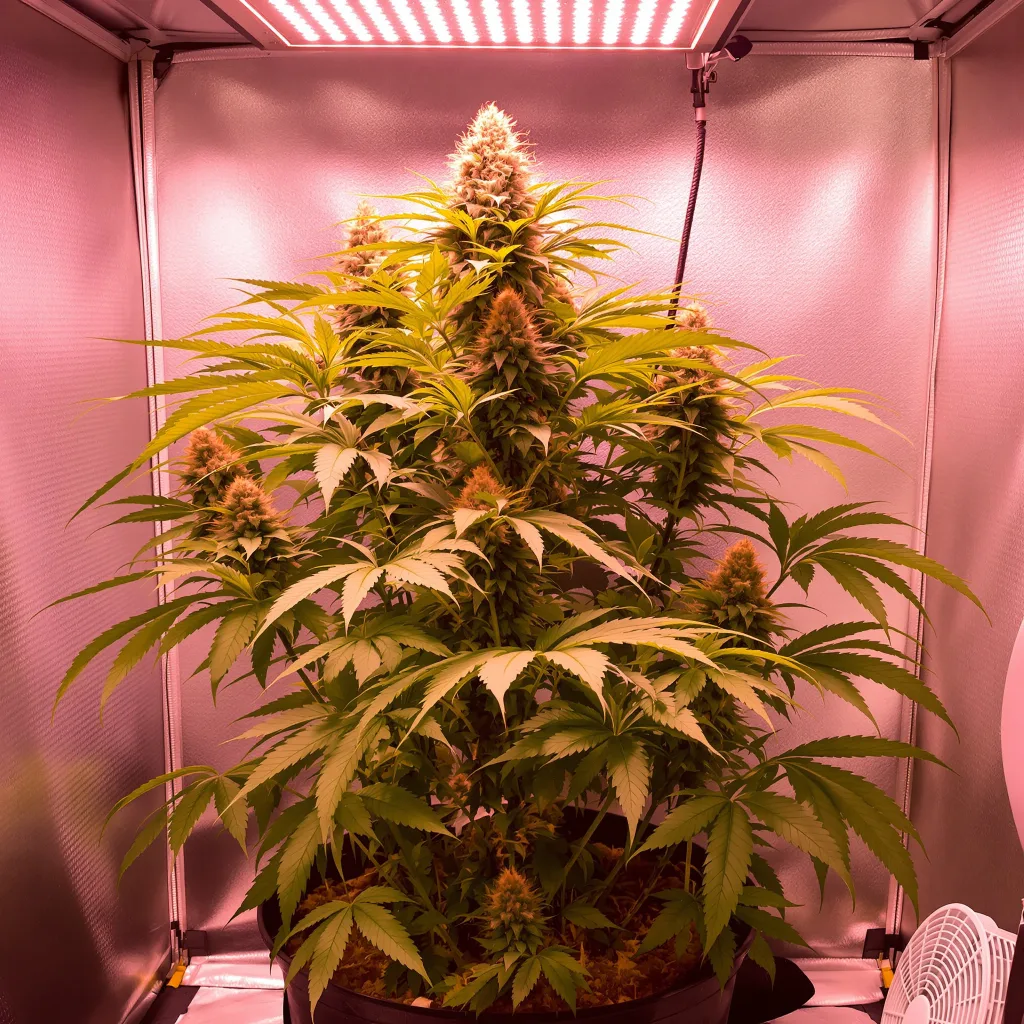 Ghost OG cannabis plant in flowering stage, 90-130 cm feminized