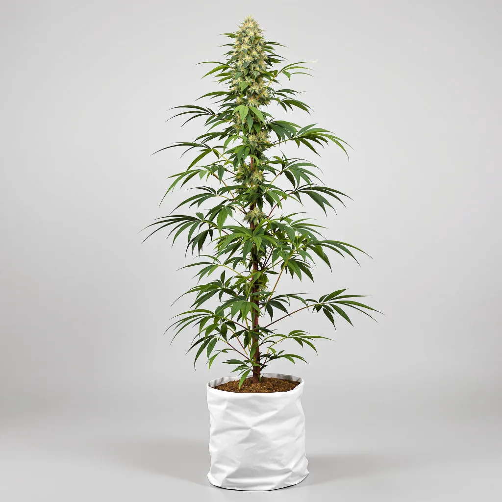 Ghost Train Haze 20% indica / 80% sativa flower with visible trichomes
