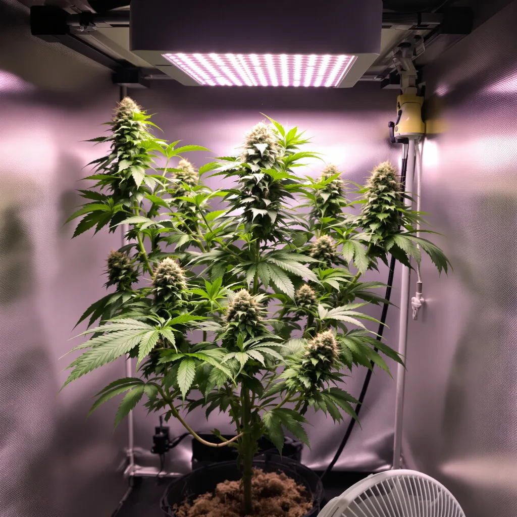 Gorilla Cookies cannabis plant in flowering stage — 90-130 cm feminized