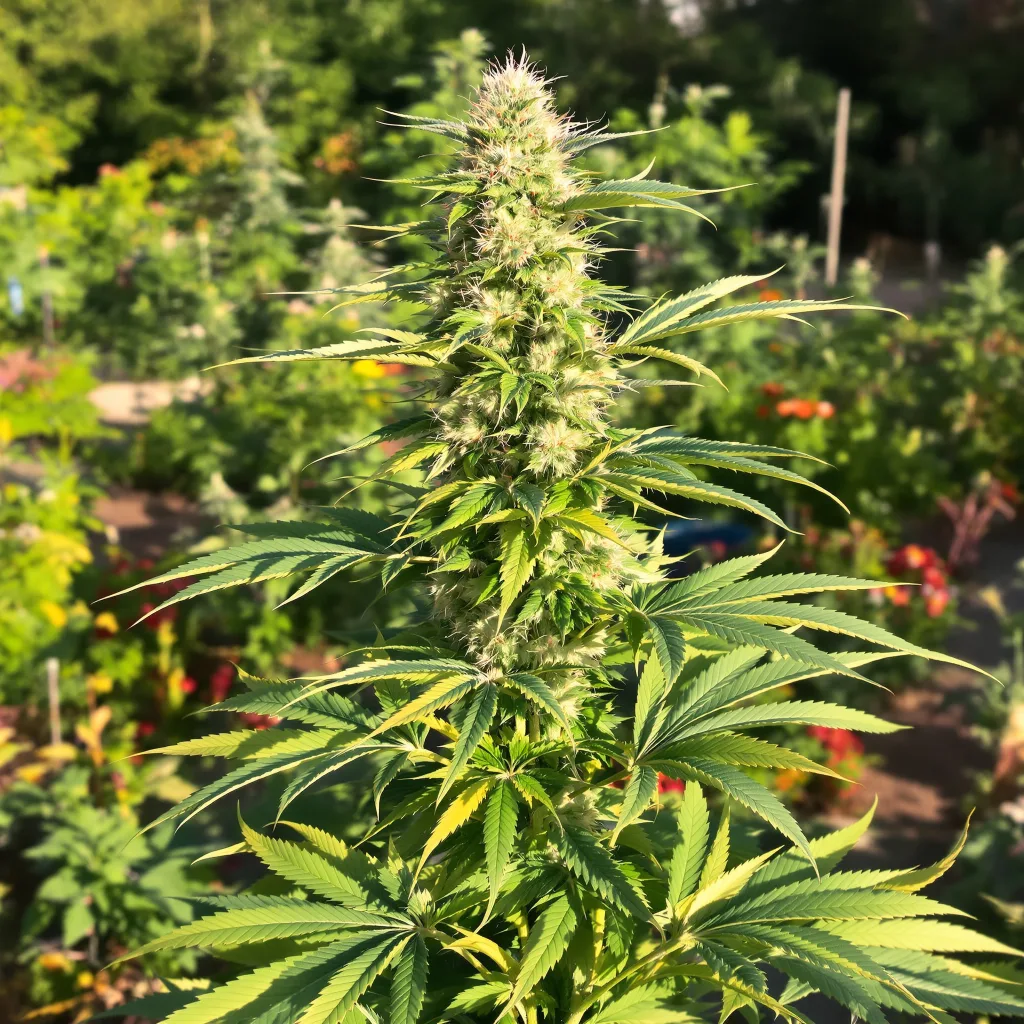 Gorilla Glue cannabis plant in flowering stage — 60-100 cm autoflower