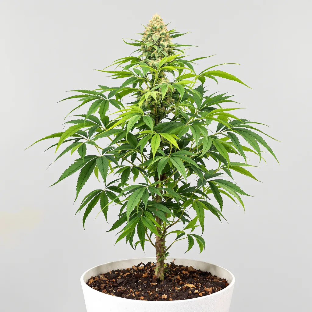 Gravity cannabis bud close-up showing dense purple-tinged calyxes