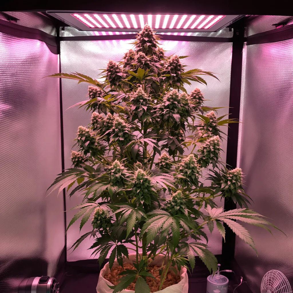 Green Crack cannabis plant in flowering stage — 120-180 cm feminized