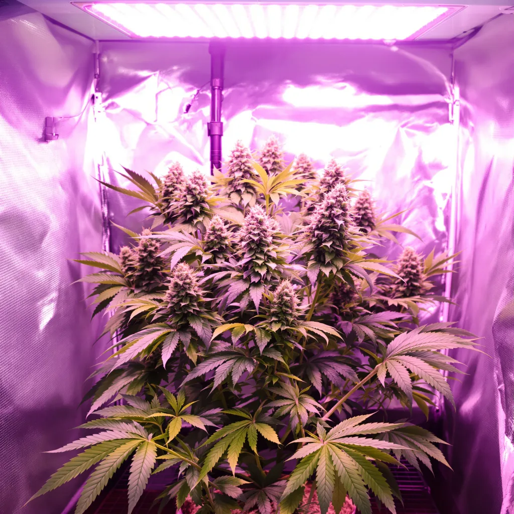 Green Love Potion cannabis plant in flowering stage, 60-100 cm autoflower