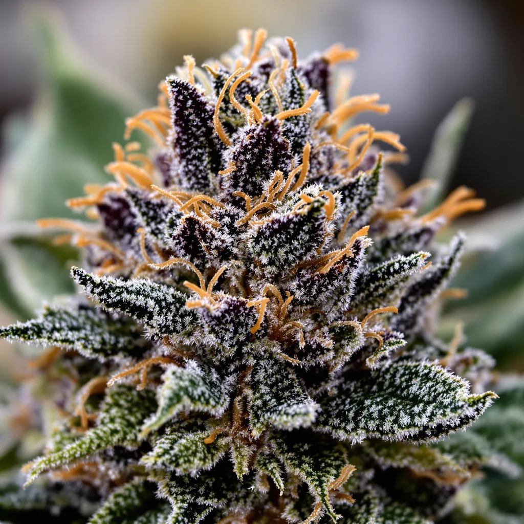 Green Poison cannabis plant in flowering stage, 90-130 cm feminized