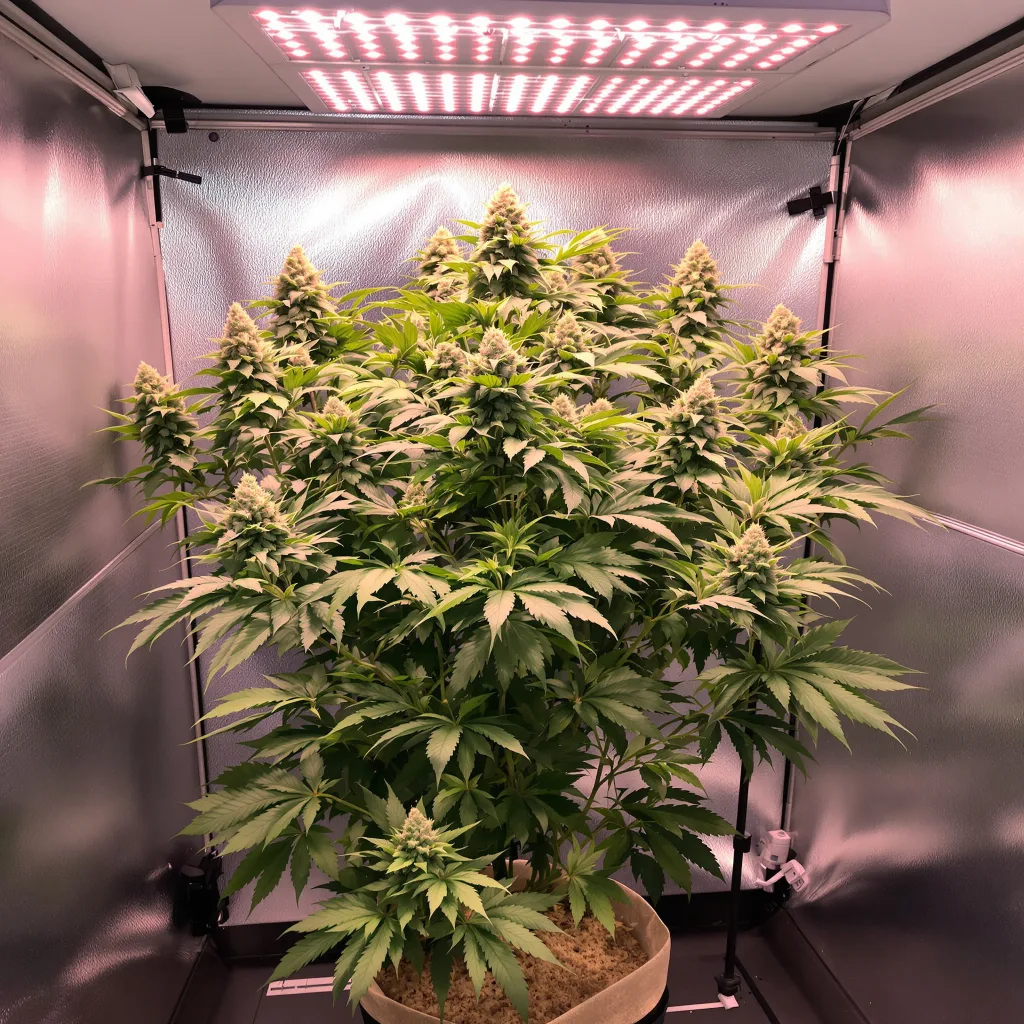 Grimace cannabis plant in flowering stage, 90-130 cm feminized