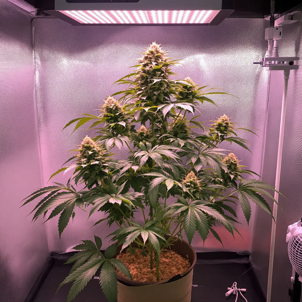 Hashberry cannabis plant in flowering stage, 60-100 cm autoflower